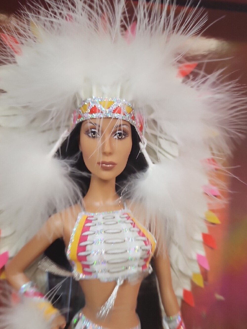 Barbie Cher Bob Mackie Black Label Collector Doll Mattel 2007 NRFB - Picture 8 of 15